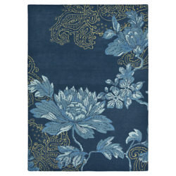 Wedgwood Fabled Floral Rug Blue